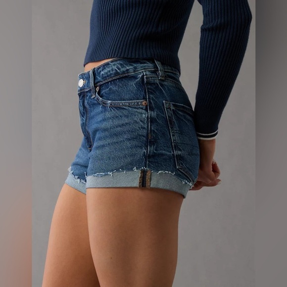 American Eagle Stretch Denim Perfect Shortie – Size 0 – NWT - Picture 5 of 5